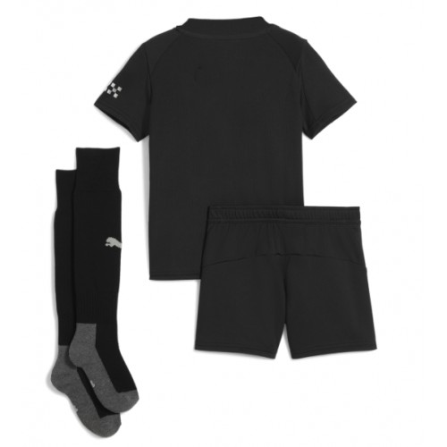 Manchester City Gostujuci Dres za Dječji 2025-26 Kratak Rukavima (+ kratke hlače)